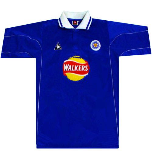 Leicester City 2001-2002 Home Football Shirt 