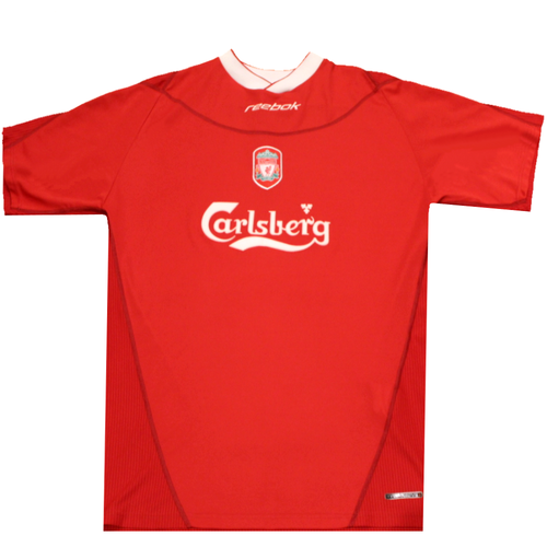 Liverpool 2002-2004 Home Football Shirt Large 