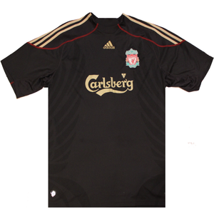 Liverpool 2009-10 Away Football Shirt Large 