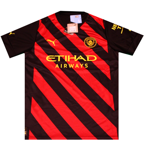 Manchester City 2022-2023 Away Football Shirt