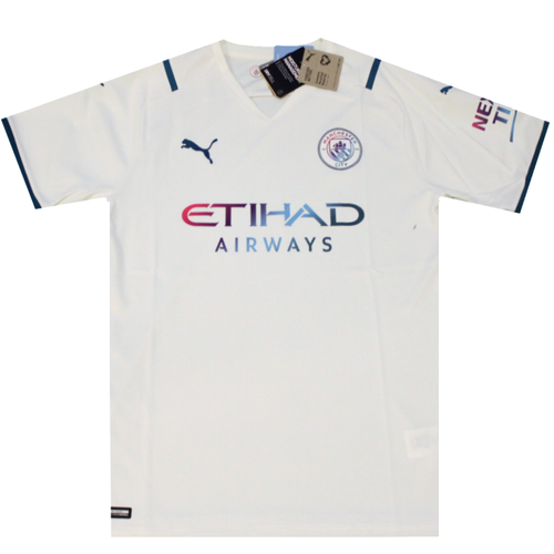 Manchester City 2021-2022 Away Football Shirt Large