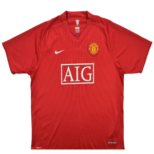 Manchester United Cristiano Ronaldo 2009-11 Home Football Shirt Medium 