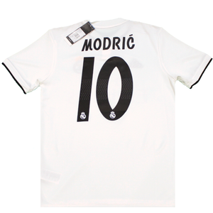 Real Madrid 2018-2019 Home Shirt *Luka Modric 10 (BNWT) S