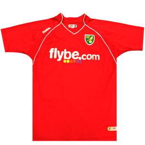 Norwich City 2007-2008 Away Football Shirt 