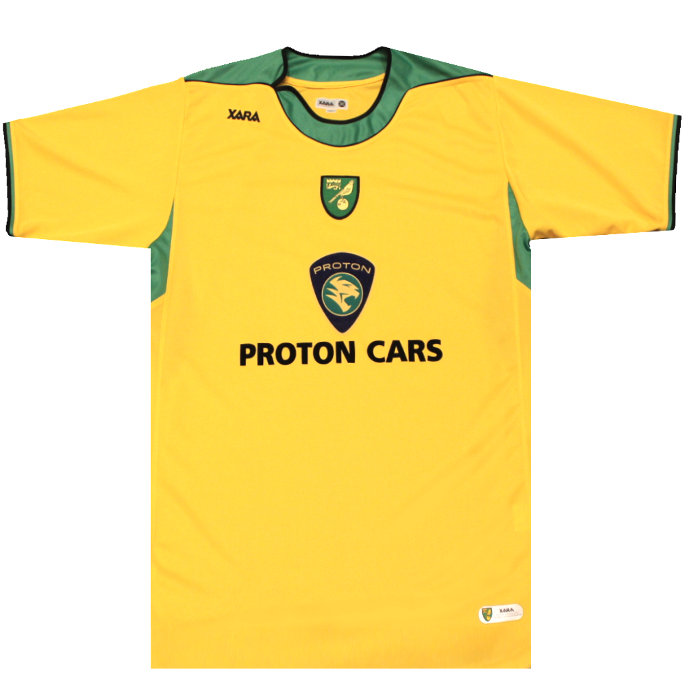 Norwich City 2005-2006 Home Football Shirt