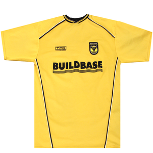 Oxford United 2003-2004 Home Football Shirt  