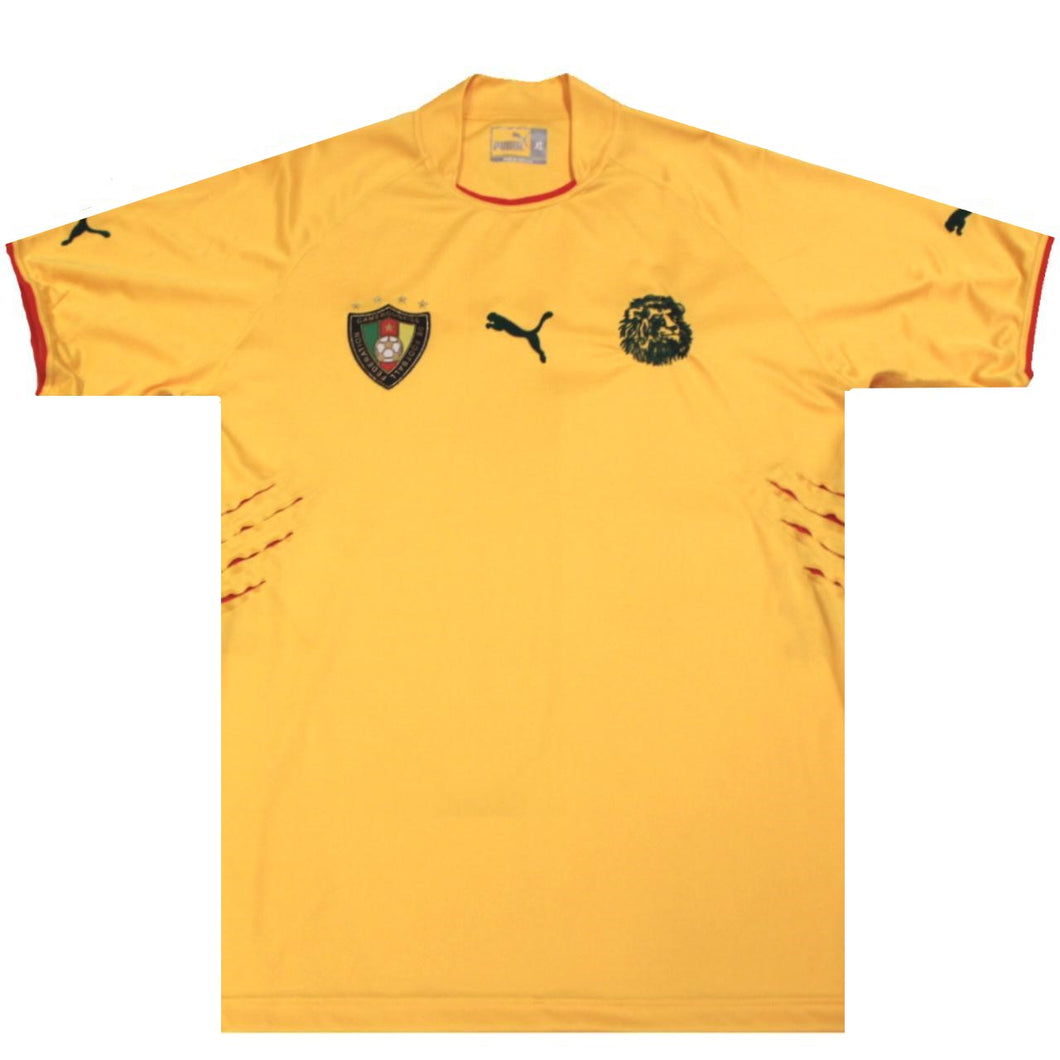 Cameroon 2004 Away Football Shirt 