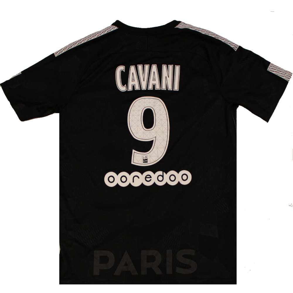 Paris Saint Germain 2017 2018 3rd Shirt CAVANI Excellent S