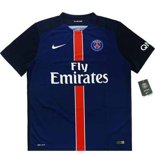 PSG 2015-16 Home Football Shirt XL 