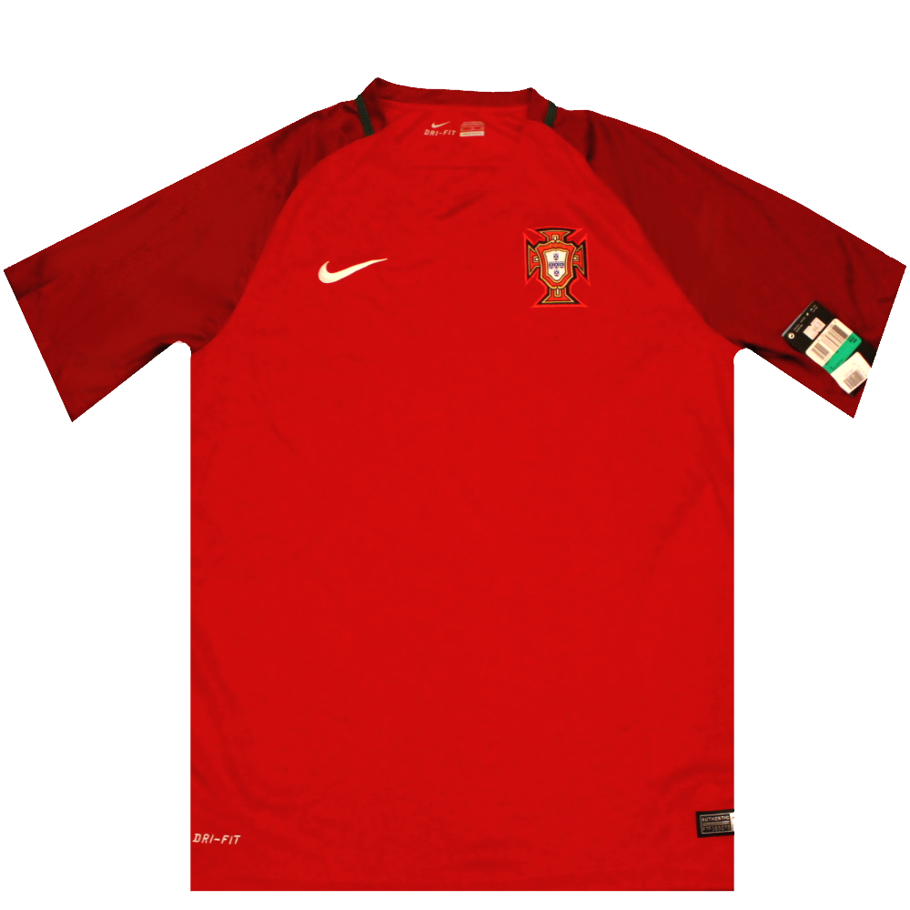 Portugal 2018-2019 Home Football Shirt 