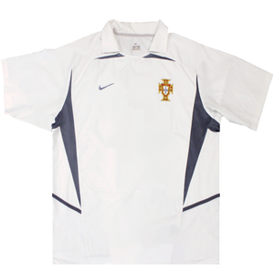 Portugal 2002-2003 Away Football Shirt 