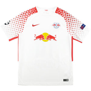 RB Leipzig 2017-18 Football Home Shirt Large 