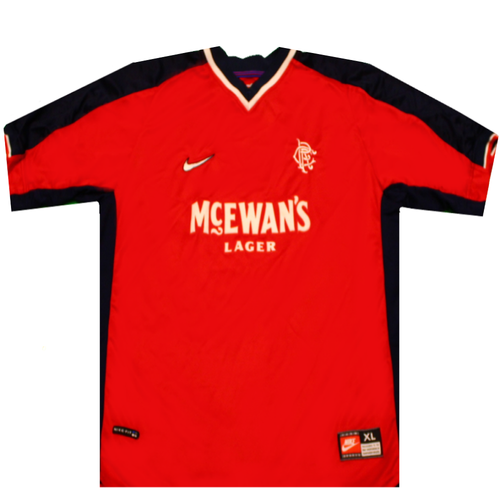Rangers 1998-1999 Away Football Shirt 