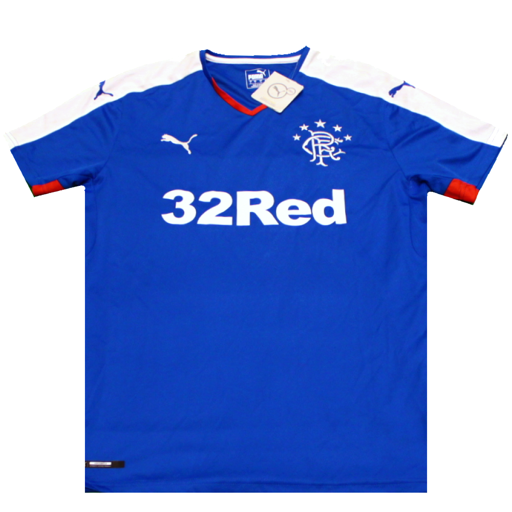 Rangers 2015-2016 Home Football Shirt 