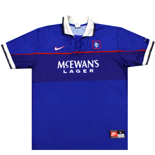 Rangers 1996-1998 Home Football Shirt 