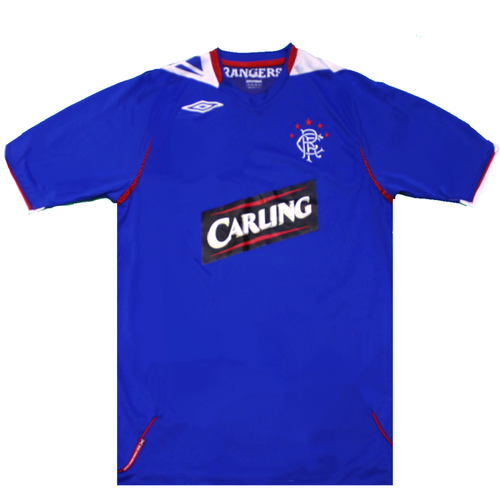 Rangers 2006-2007 Home Football Shirt 