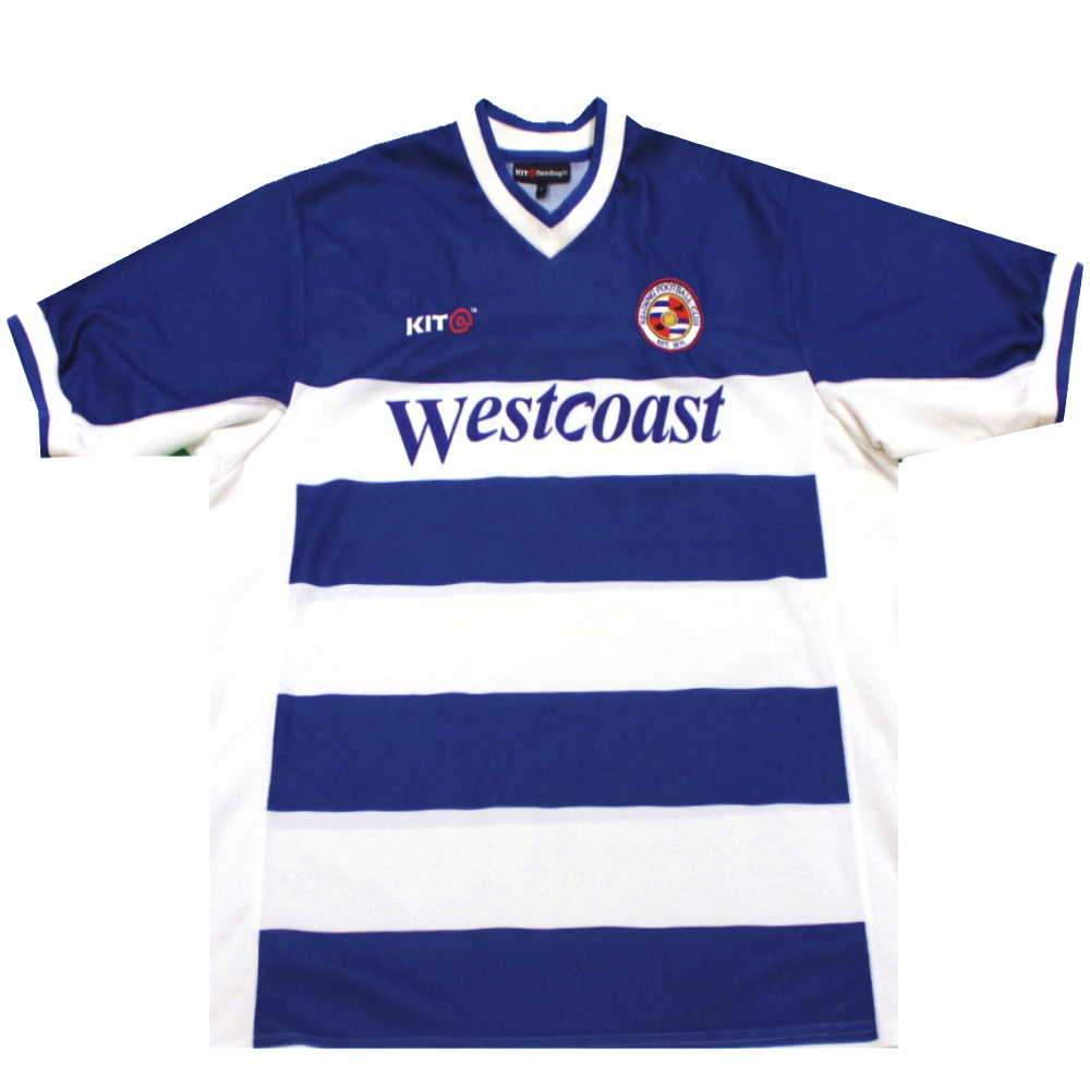 Reading 2001-2002 Home Shirt (Excellent) XL