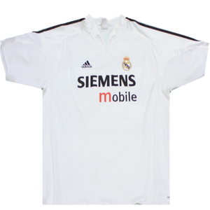 Real Madrid 2004-2005 Home Shirt (Excellent) XXL