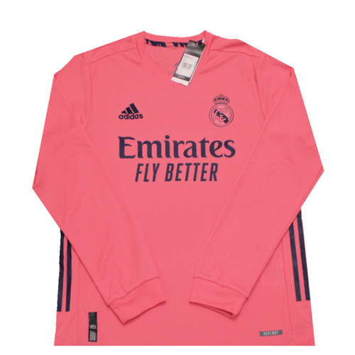 Real Madrid 2020-2021 Away Football Shirt Longsleeve