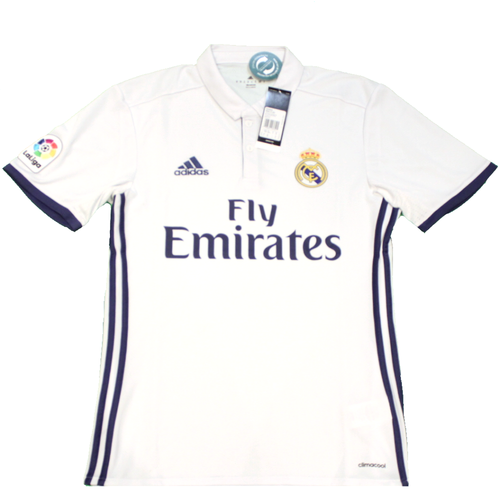 Real Madrid 2017-2018 Home Football Shirt 