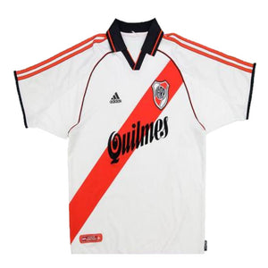 Rare River Plate 1999 Home Football Shirt Large 