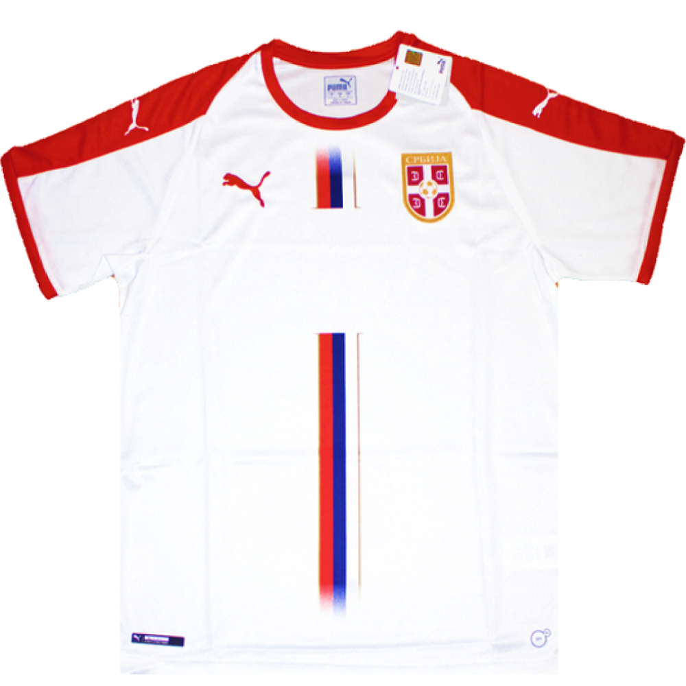 Serbia 2018-19 Away Football Shirt 