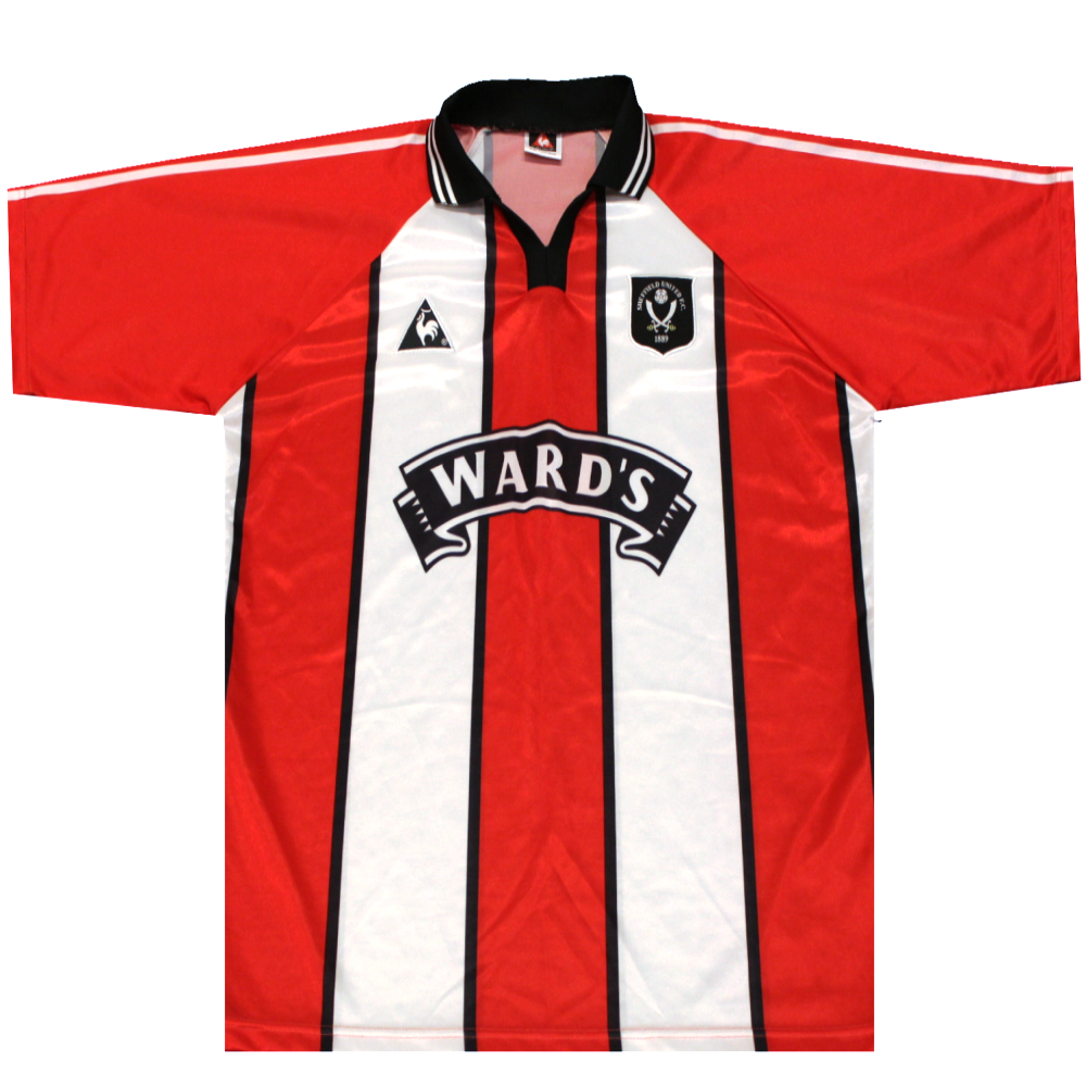 Sheffield United 1997-1998 Home Football Shirt 