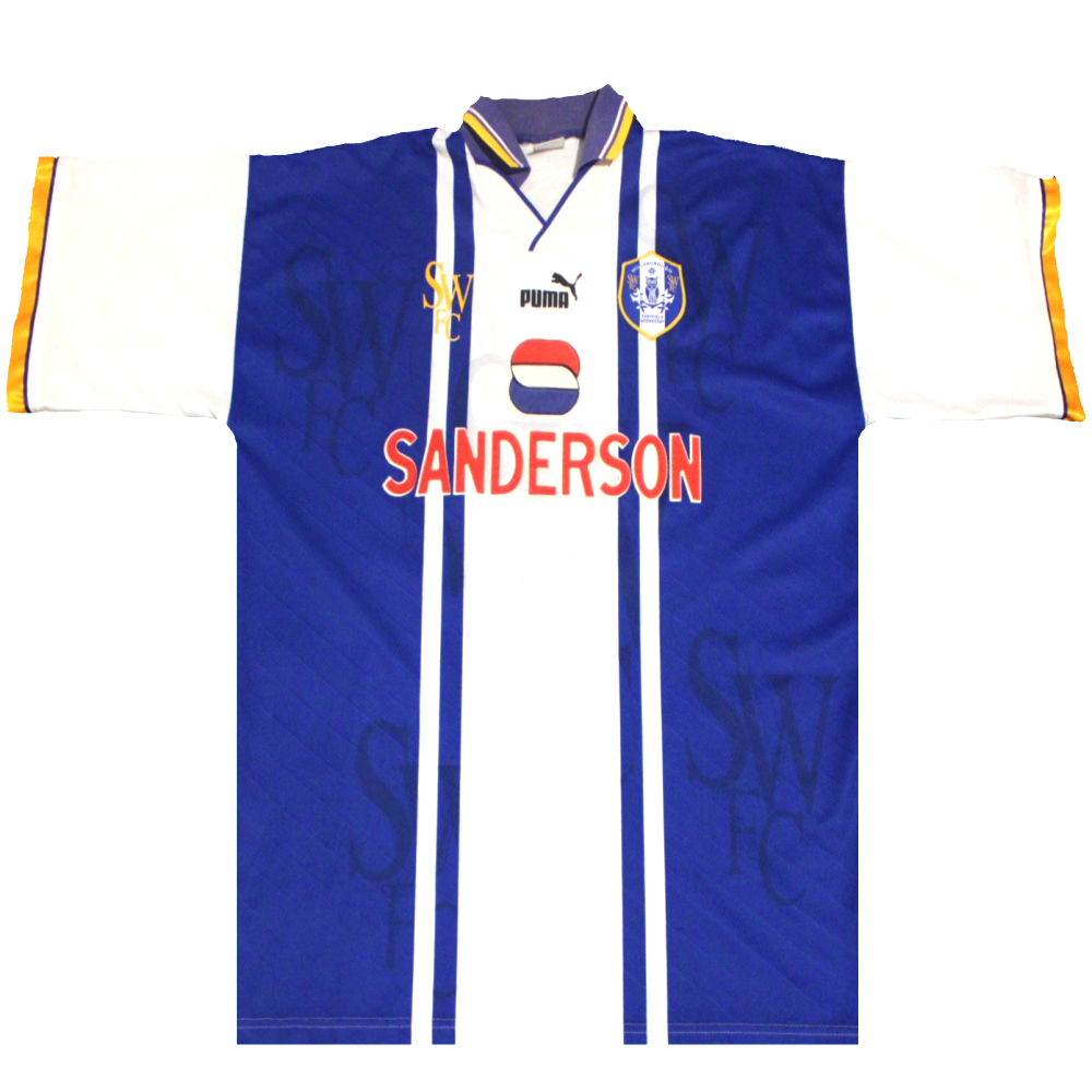 Sheffield Wednesday 1996-1997 Home Shirt (Mint) XXL