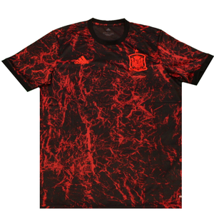 Spain 2020-2021 Pre Match Football Shirt 