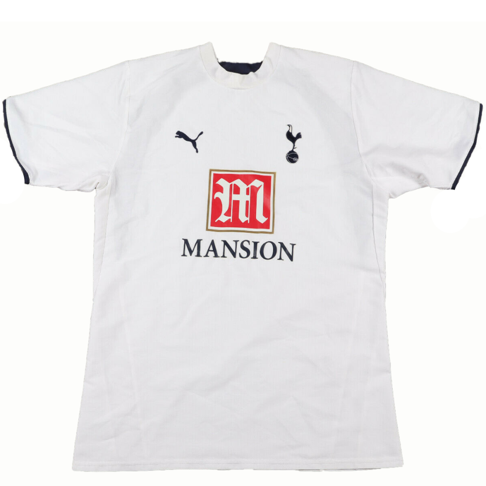 Spurs 2007-2008 Home Football Shirt Large 