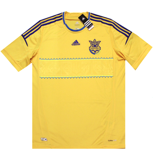 Ukraine 2012-2013 Home Football Shirt 