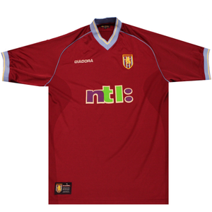 Aston Villa 2001-2002 Home Football Shirt 