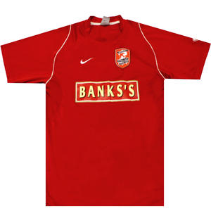 Walsall 2005-2006 Home Football Shirt 