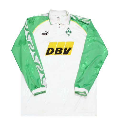 Werder Bremen 1995-1996 Away Football Shirt 