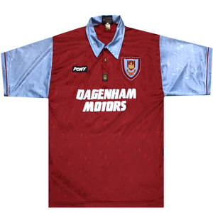 West Ham United 1995-1997 Home Shirt (Excellent) L