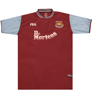 West Ham United 2001-2003 Home Shirt (Excellent) XL