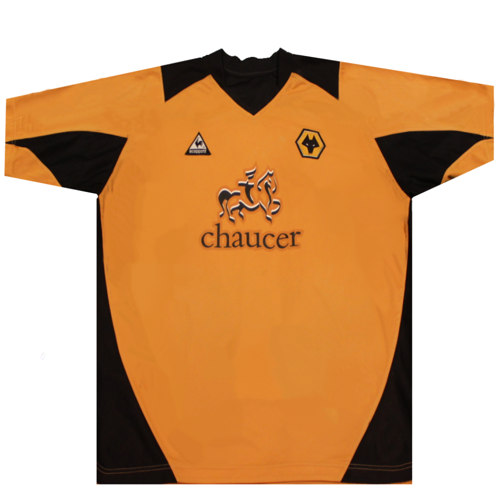 Wolverhampton Wanderers 2004-2005 Home Shirt (Excellent) XL