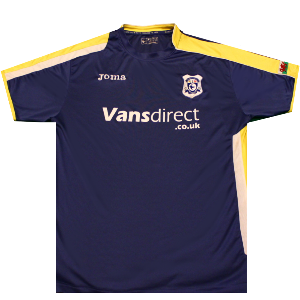 Cardiff City 2008-2009 Home Football Shirt 