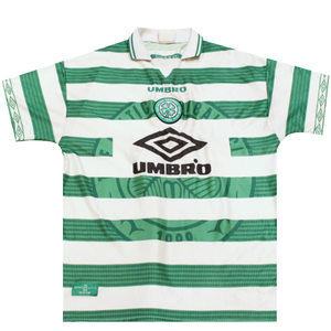 CELTIC HOME FOOTBALL SHIRT 1997/99