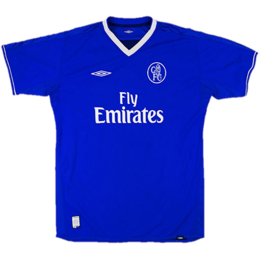 Chelsea 2004 Classic Home Football Shirt Small 