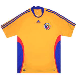 Romania 2008-2009 Home Football Shirt XL 