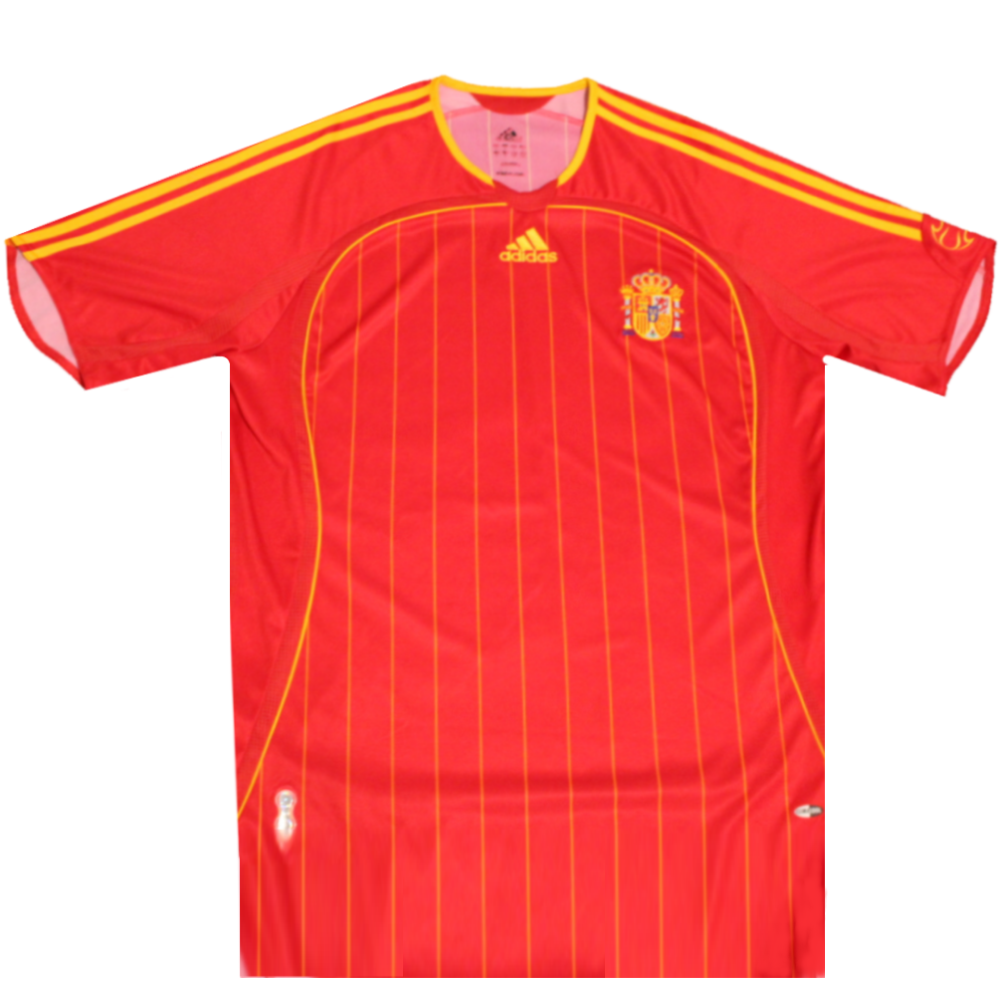 Spain 2005-07 Home Football Shirt 