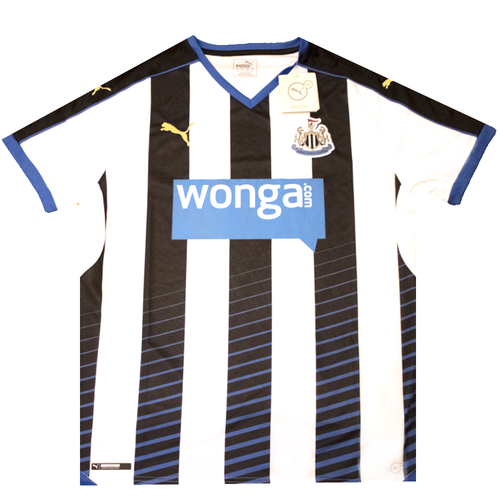 Newcastle United 2015-2016 Home Football Shirt medium